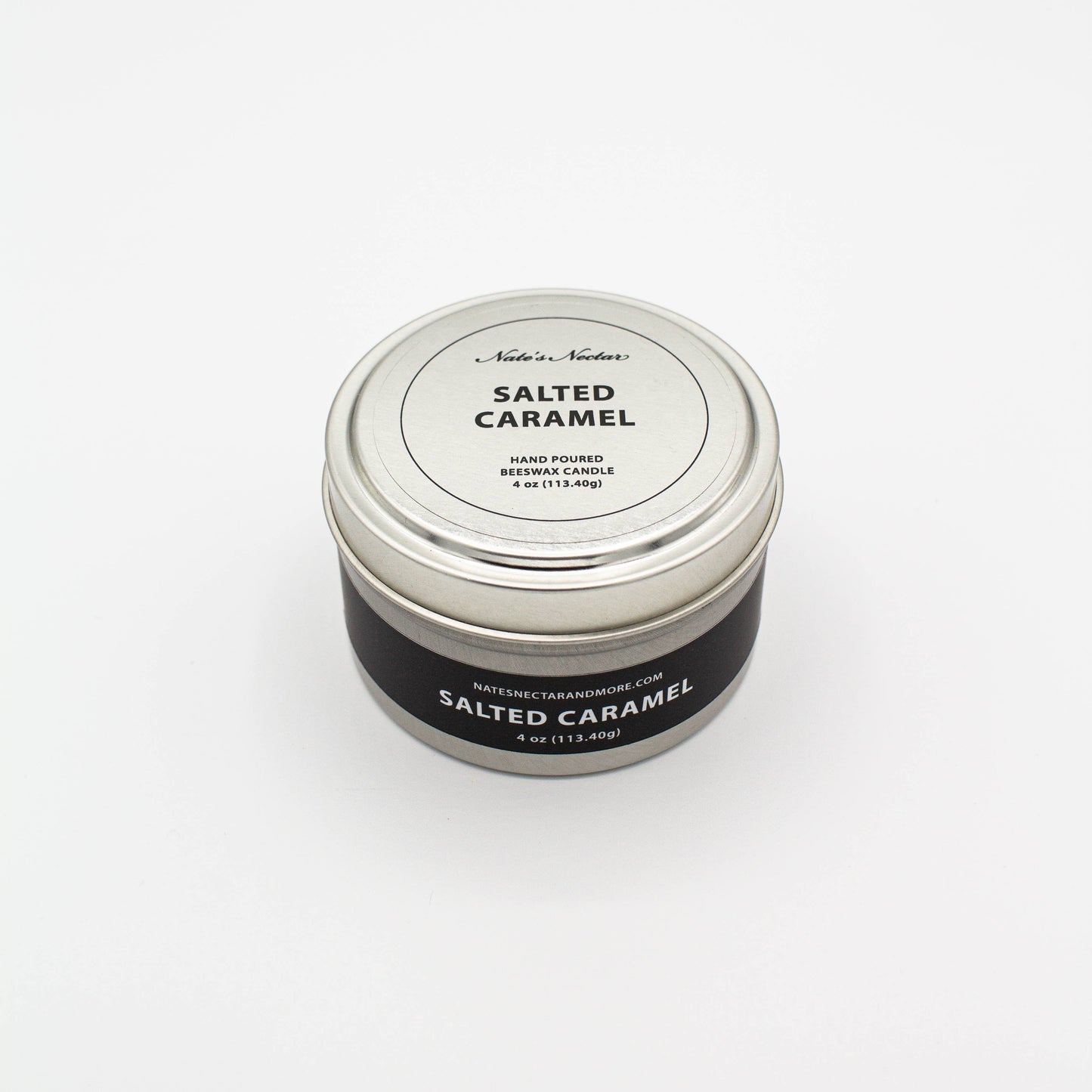 Salted Caramel Beeswax Candle
