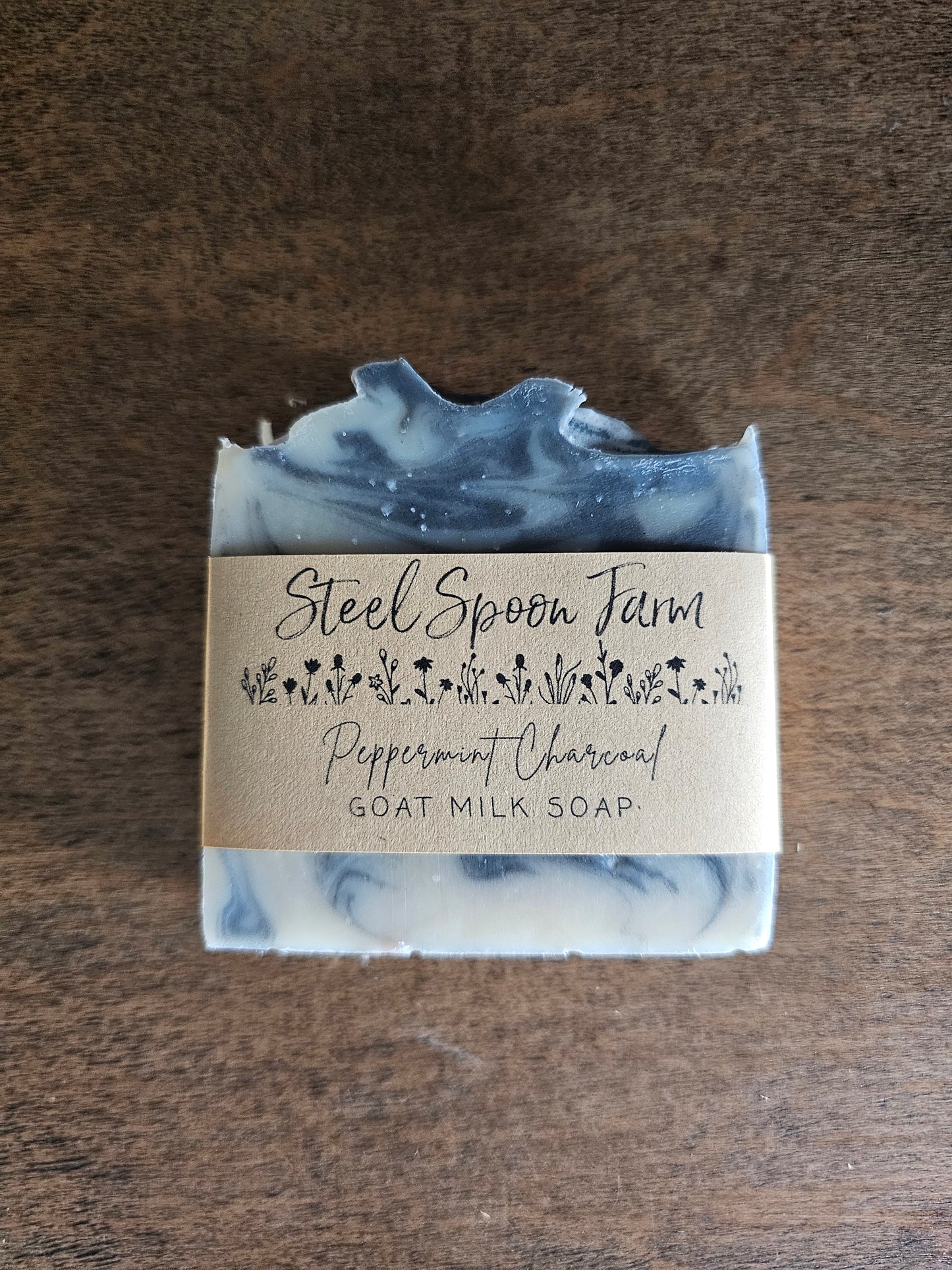 Peppermint Charcoal Goat Milk Soap