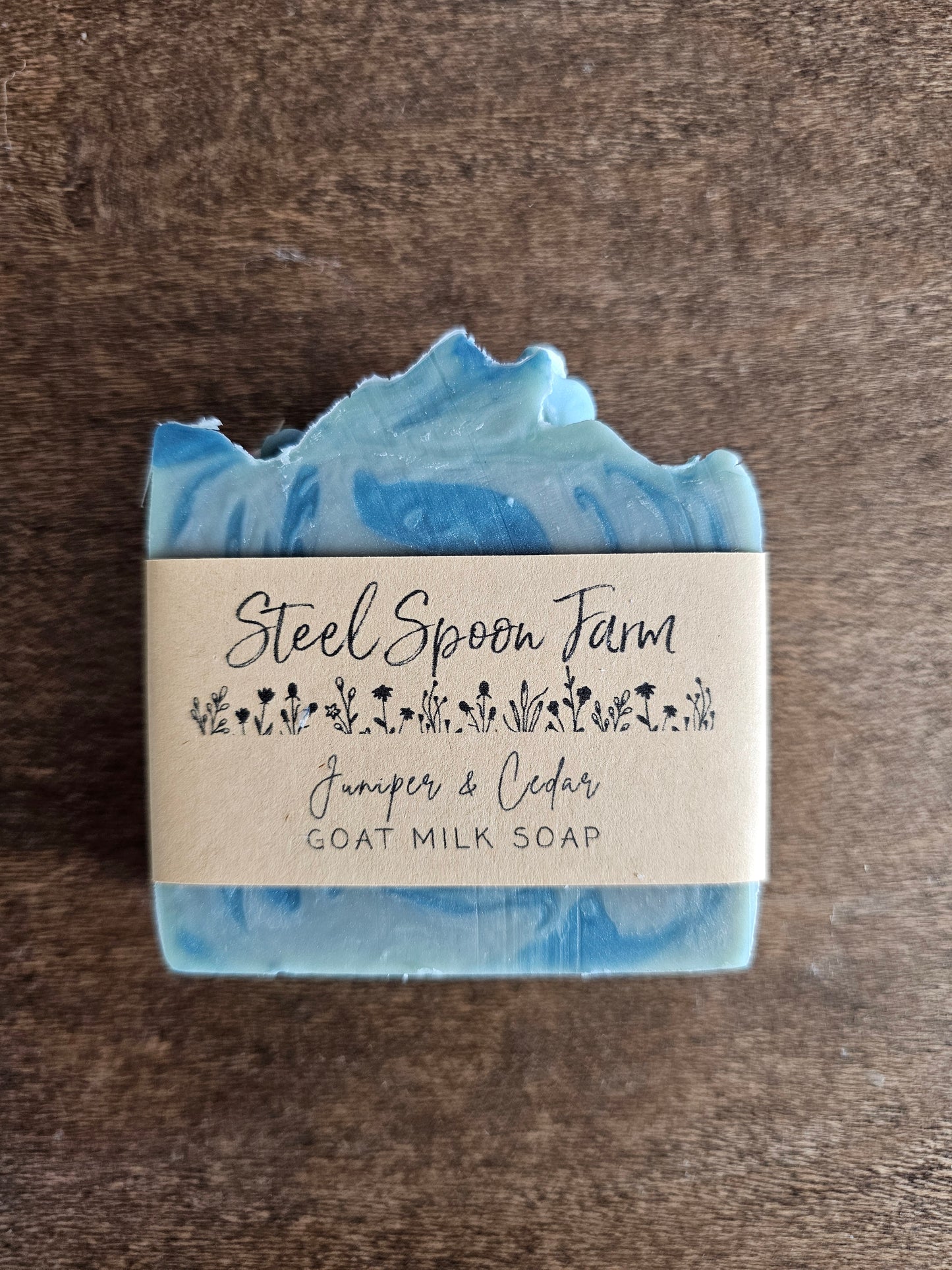 Juniper and Cedar Goat Milk Soap