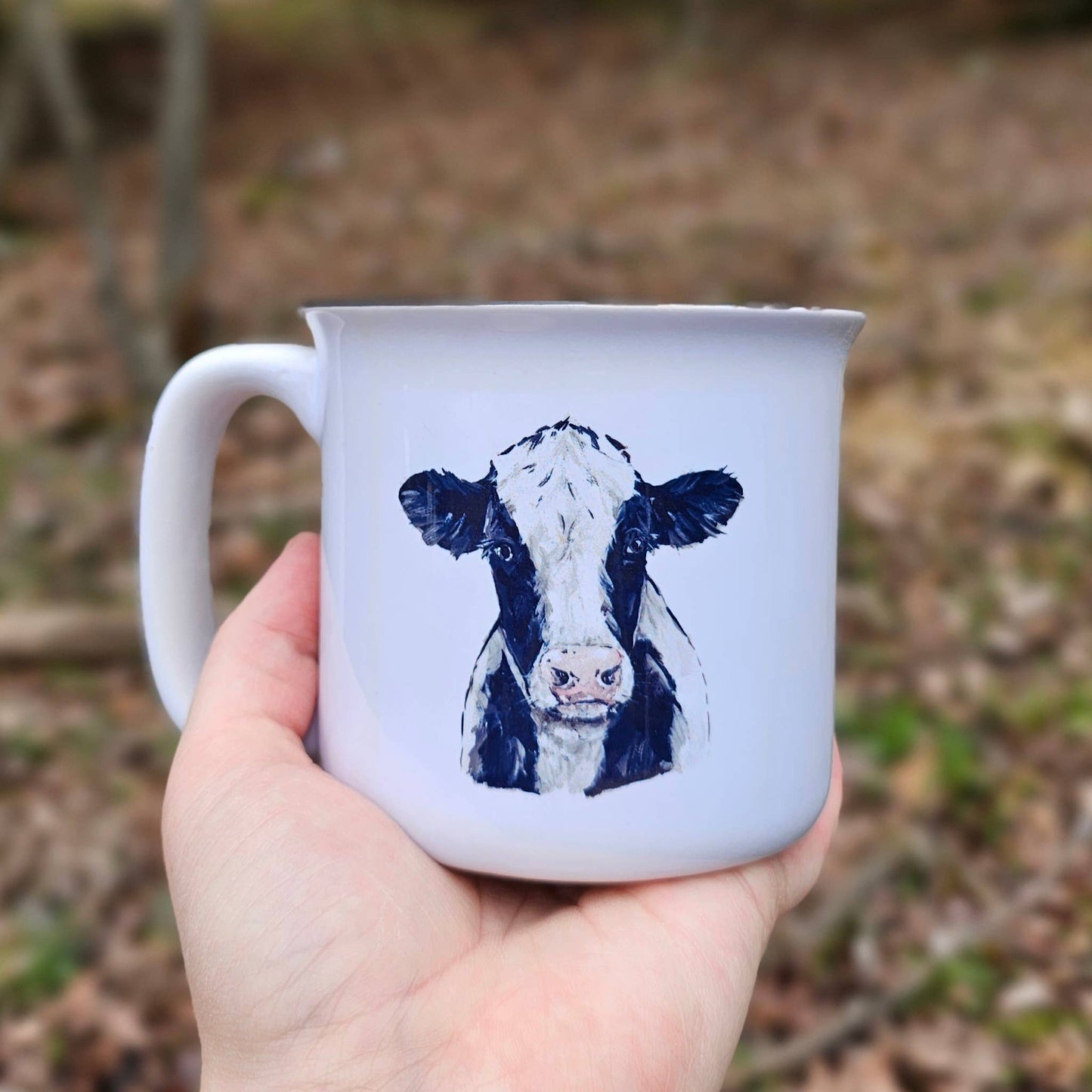 Holstein Black and White Cow Coffee Mug