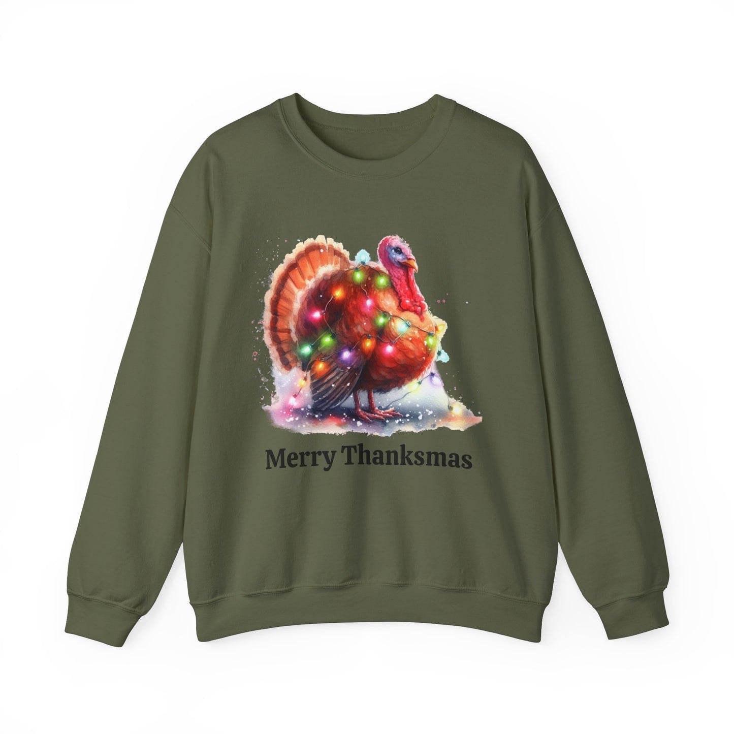 Merry Thanksmas Unisex Heavy Blend™ Crewneck Sweatshirt