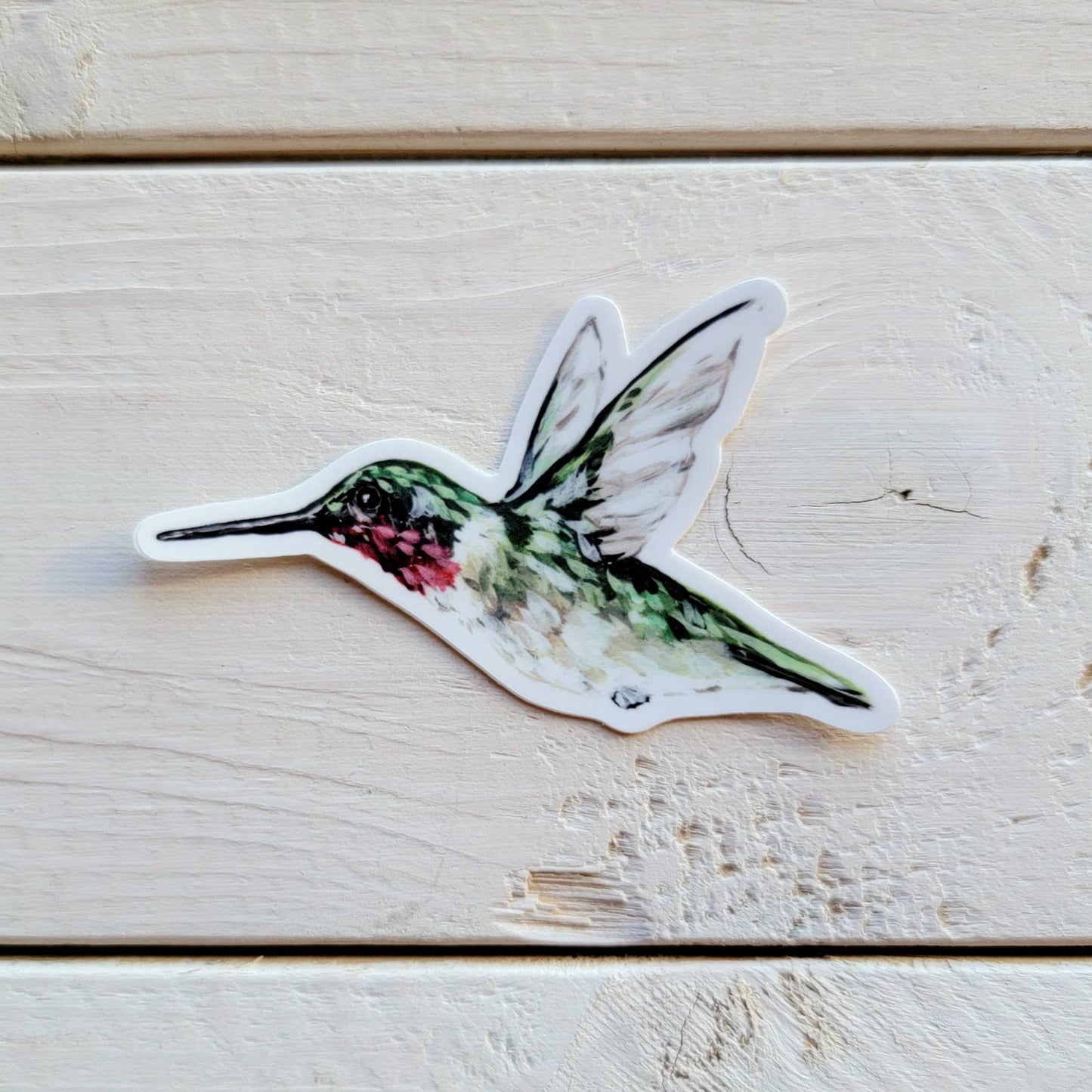 Hummingbird Vinyl Sticker