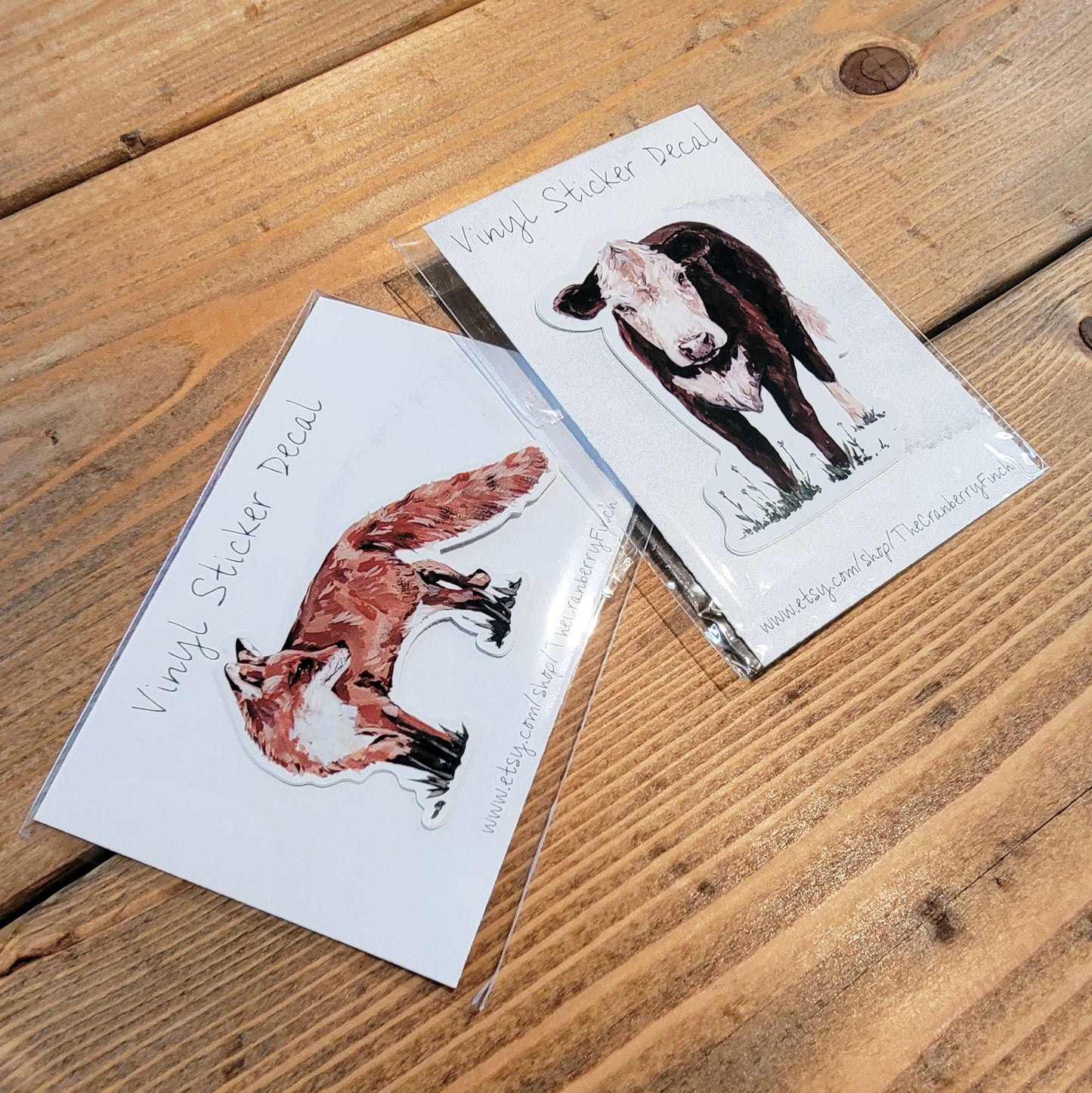 Holstein Black and White Cow Vinyl Sticker