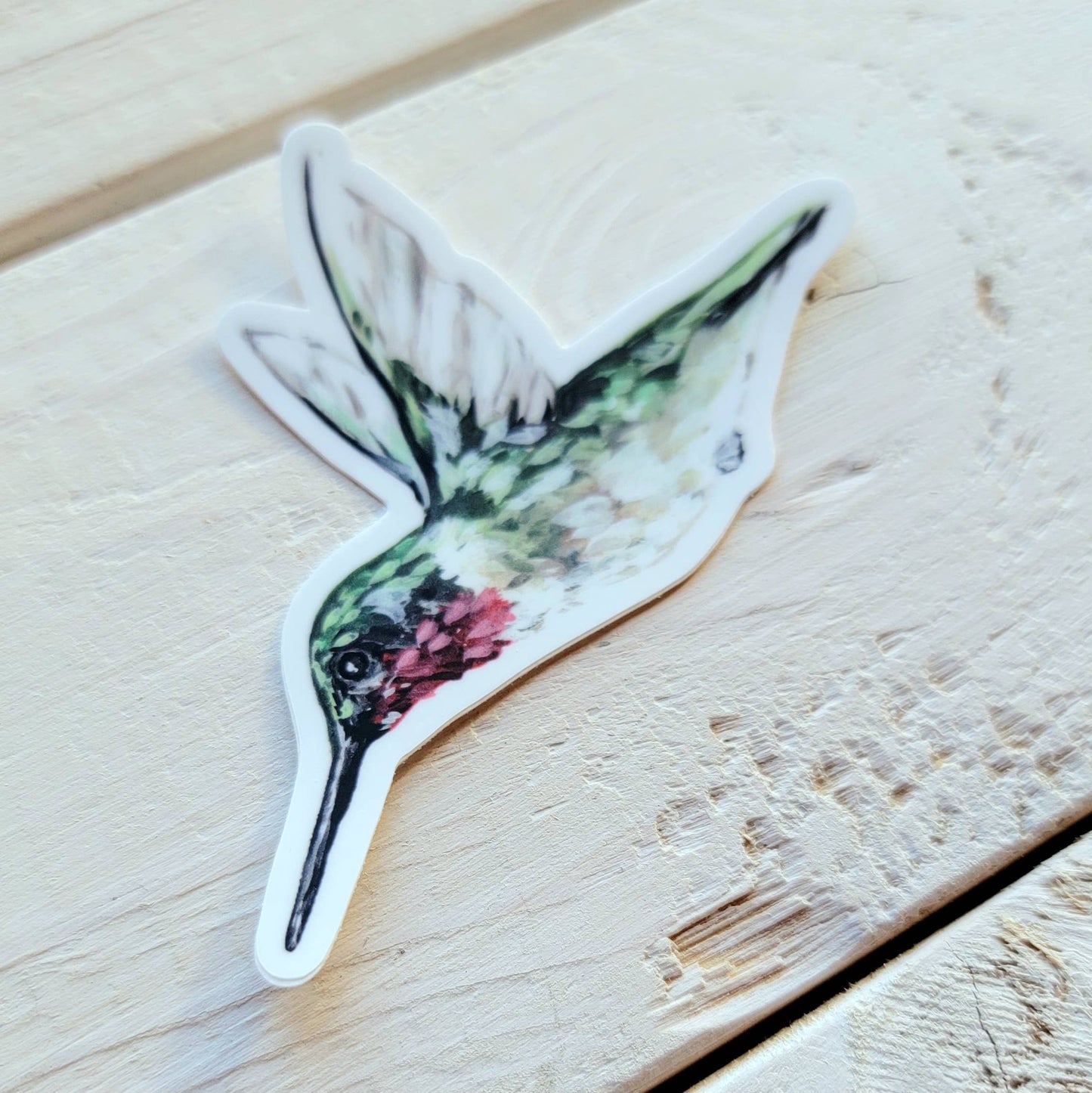 Hummingbird Vinyl Sticker