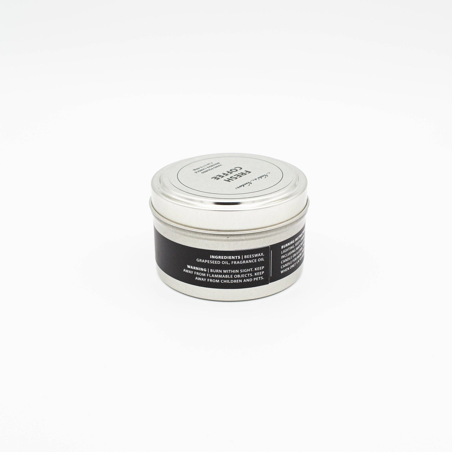 Fresh Coffee Beeswax Candle