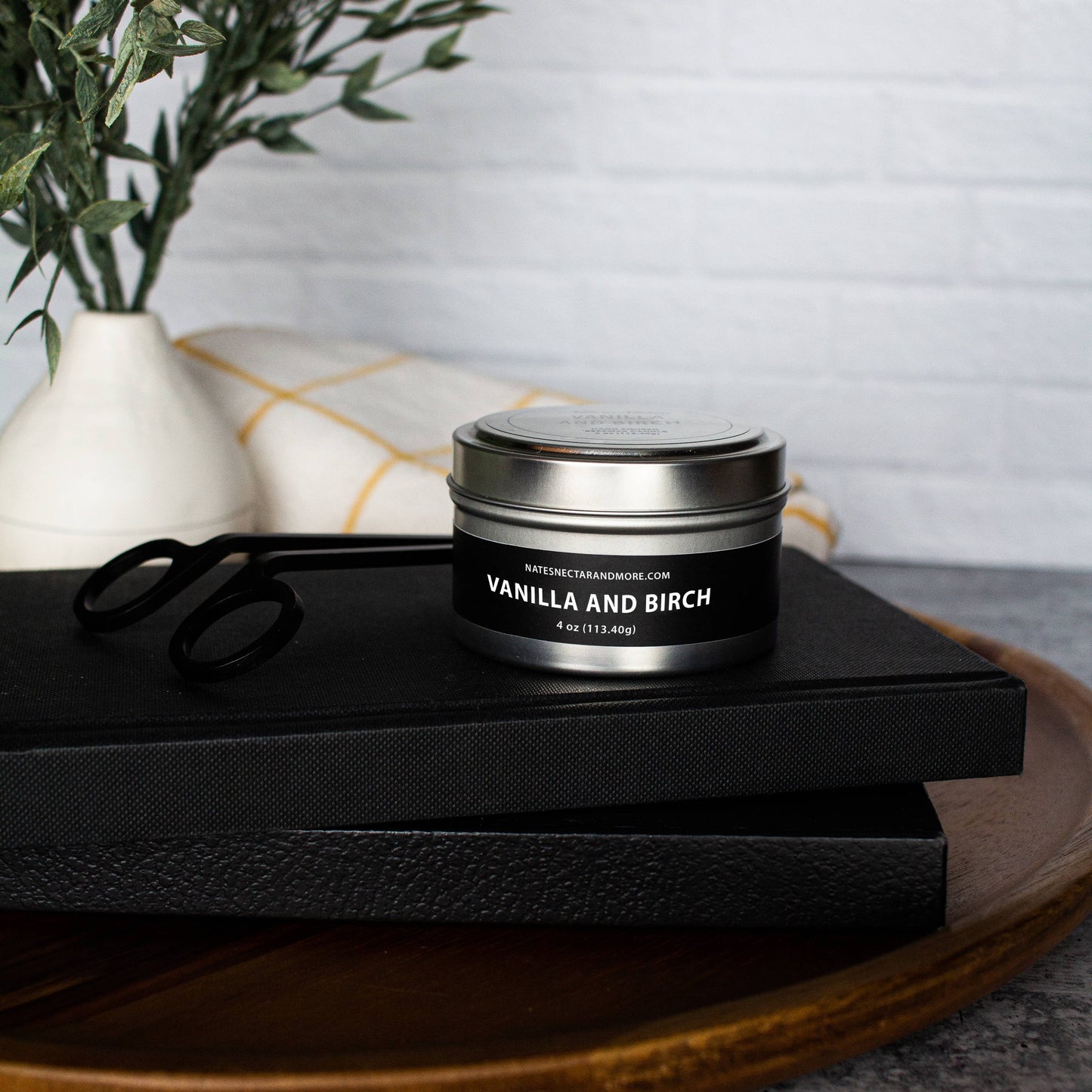 Vanilla & Birch Beeswax Candle