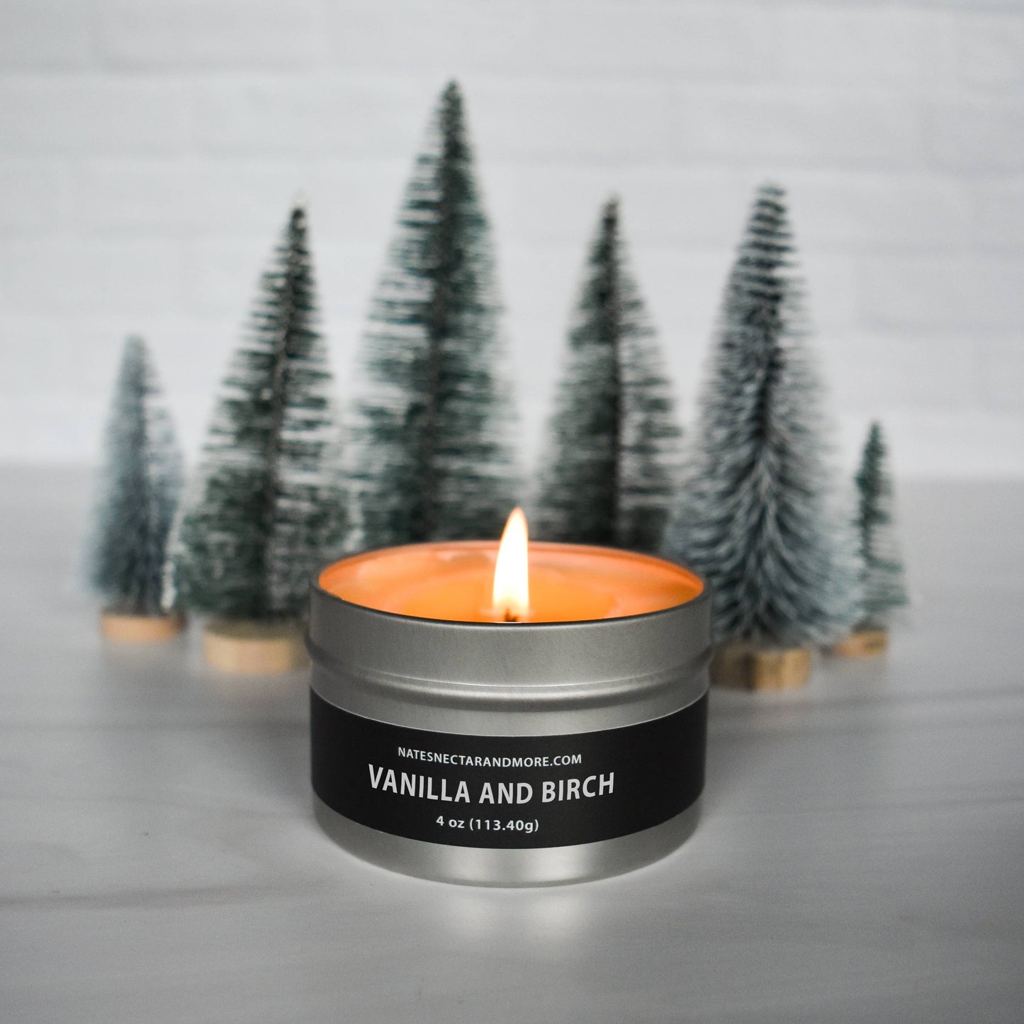 Vanilla & Birch Beeswax Candle