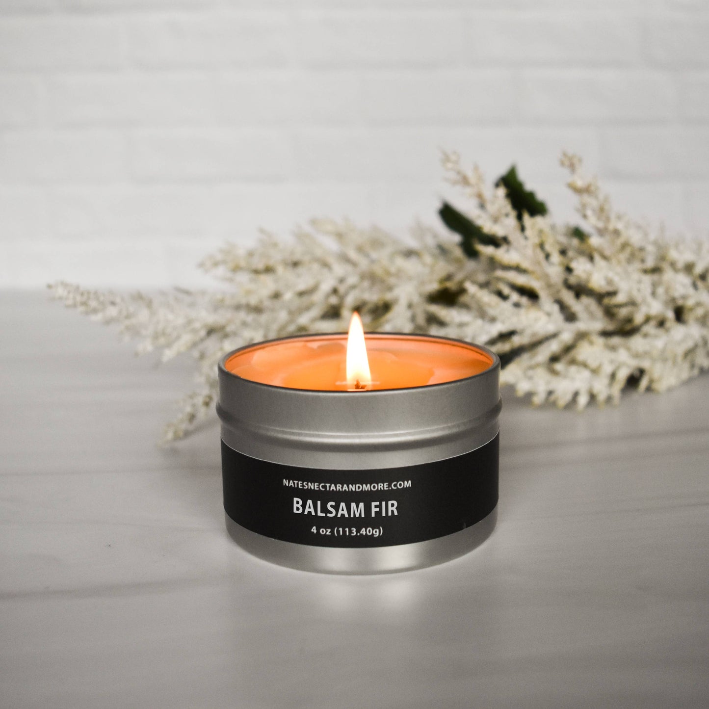 Balsam Fir Beeswax Candle