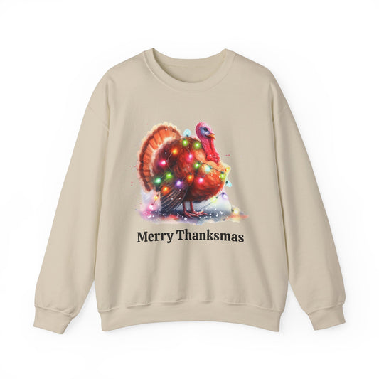 Merry Thanksmas Unisex Heavy Blend™ Crewneck Sweatshirt