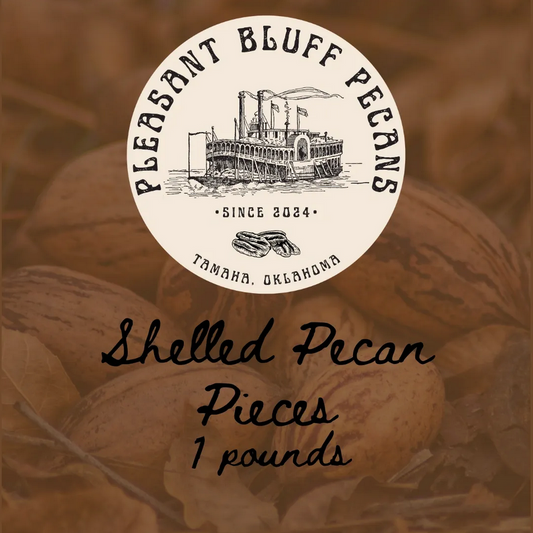 Shelled Pecan Pieces - 1 lb bag