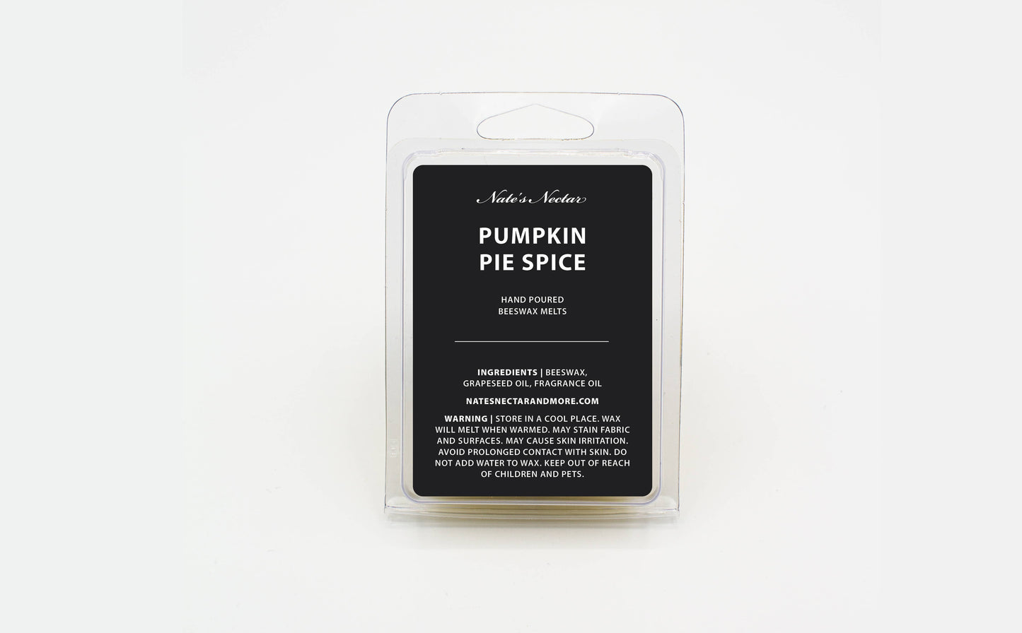 Pumpkin Pie Spice Beeswax Candle