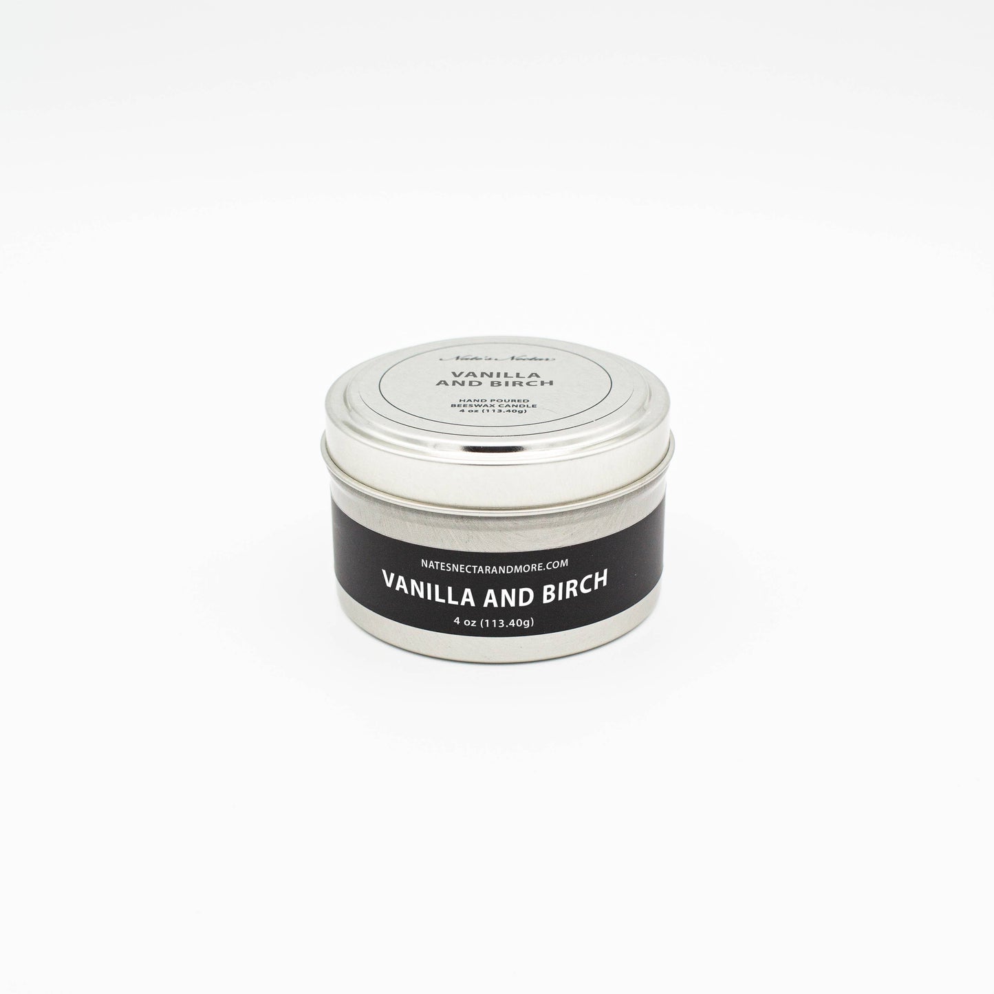 Vanilla & Birch Beeswax Candle